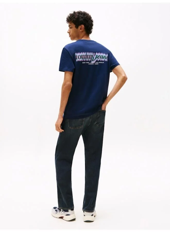 TOMMY JEANS Back Graphic Crew Neck T-Shirt